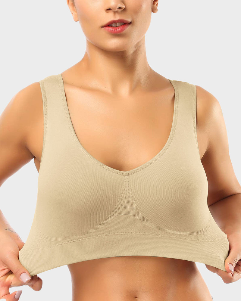 Seamless Comfort Workout Sports Bra
