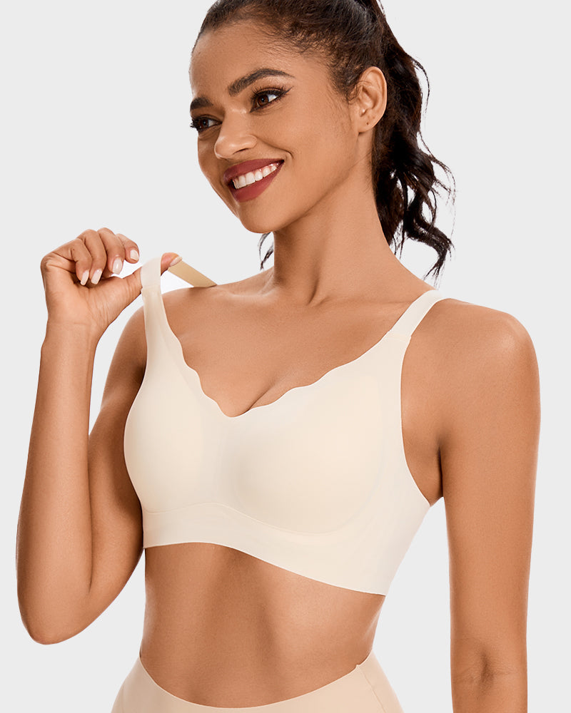 Seamless Comfort Smoothing Push Up Bra