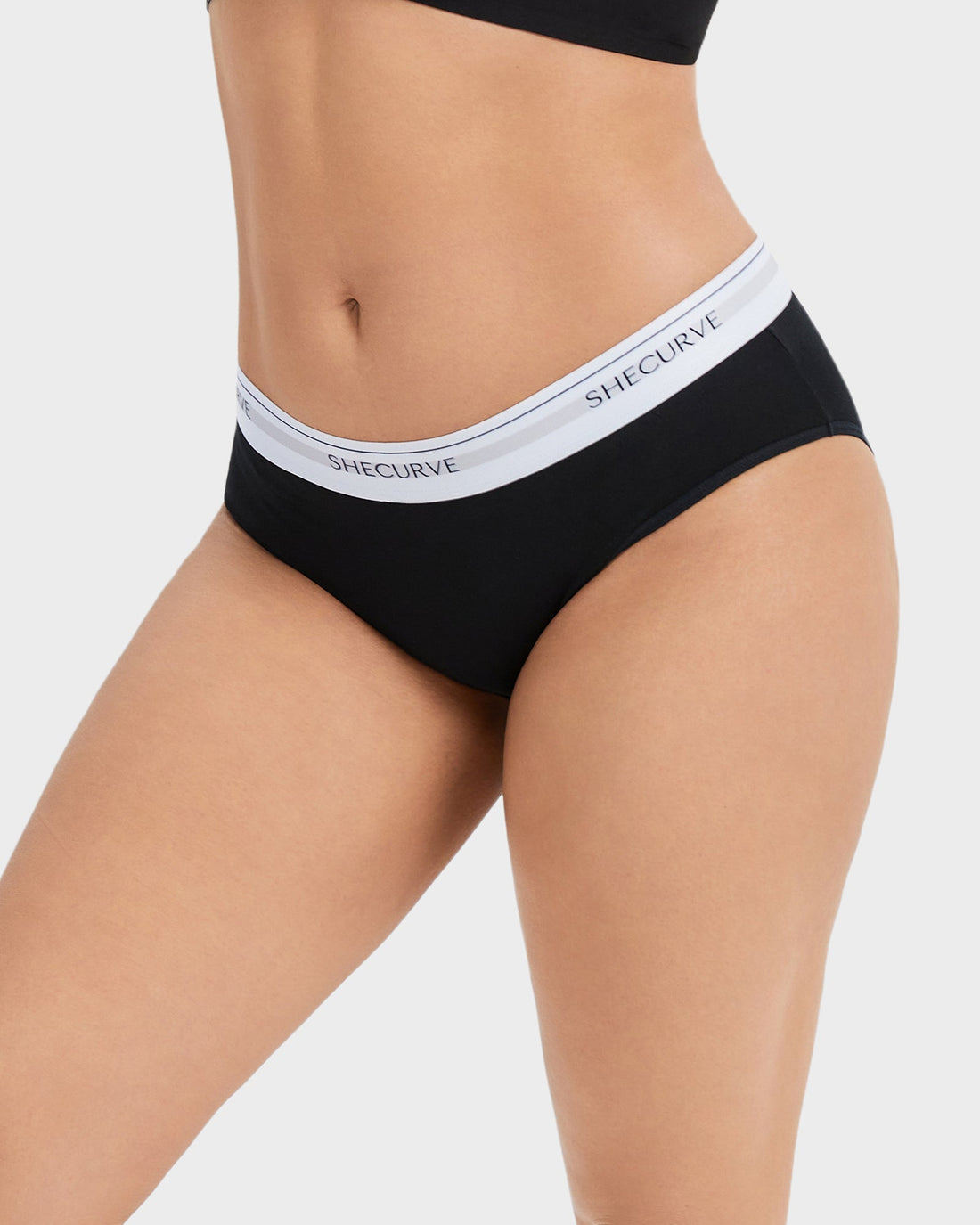 Soft Cotton Logo Waist Low-Rise Briefs (6 Pack)